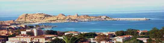 Vue gnrale de l' Ile Rousse