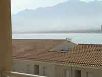 Vue sur mer de l'appartement