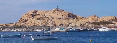 le sémaphore de l' île rousse
